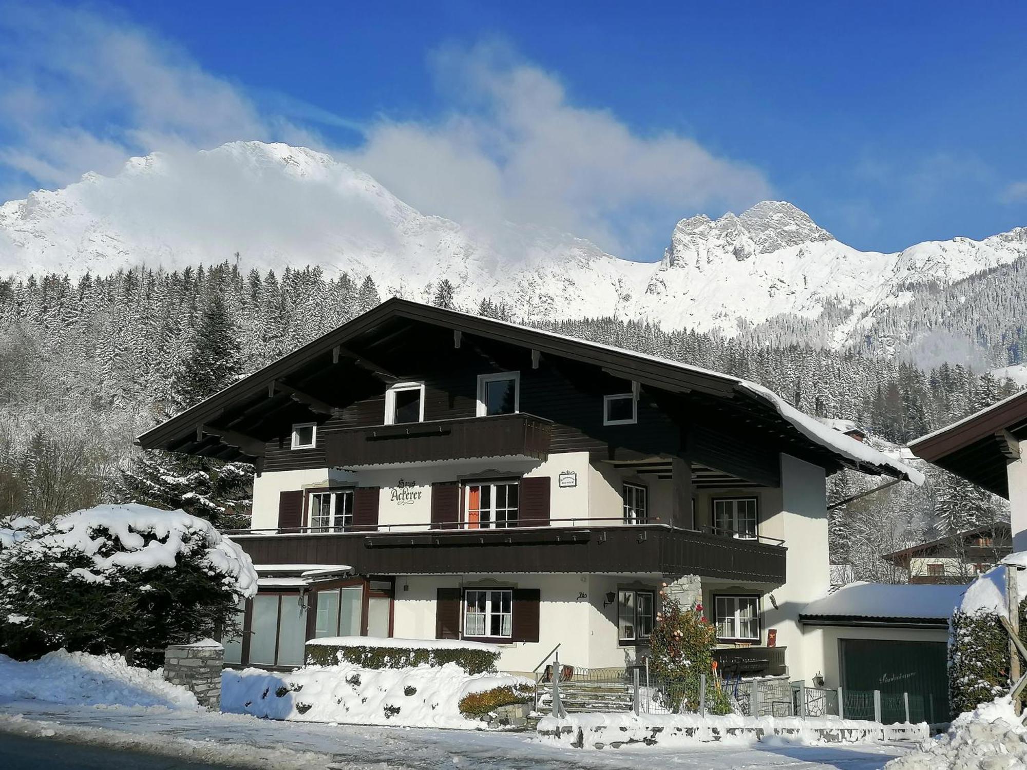Apartmán Haus Ackerer Leogang Exteriér fotografie